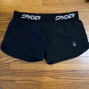 Spyder Black Shorts